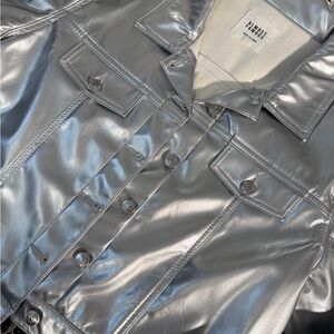 Almost Famous Silver Blazer Jacket